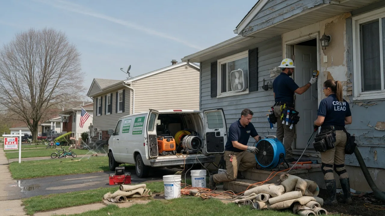 Flood Cleanup in Bascom, OH near me