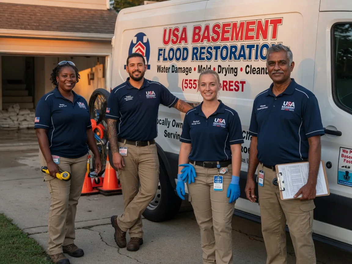 Basement Flood Cleanup company in Bascom, OH
