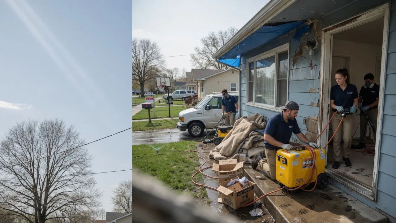 Basement Flood Cleanup in Bascom, OH near me